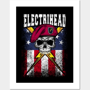 Electrihead : Tesla EV : Electric Engineer ii Posters and Art